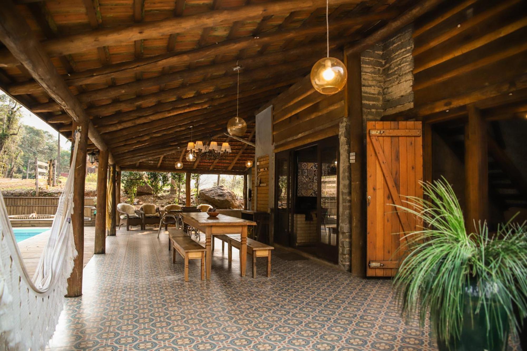 Chale Casa De Pedra, Vivenda Serra Velha, Chales De Montanha Timbe do Sul Eksteriør bilde