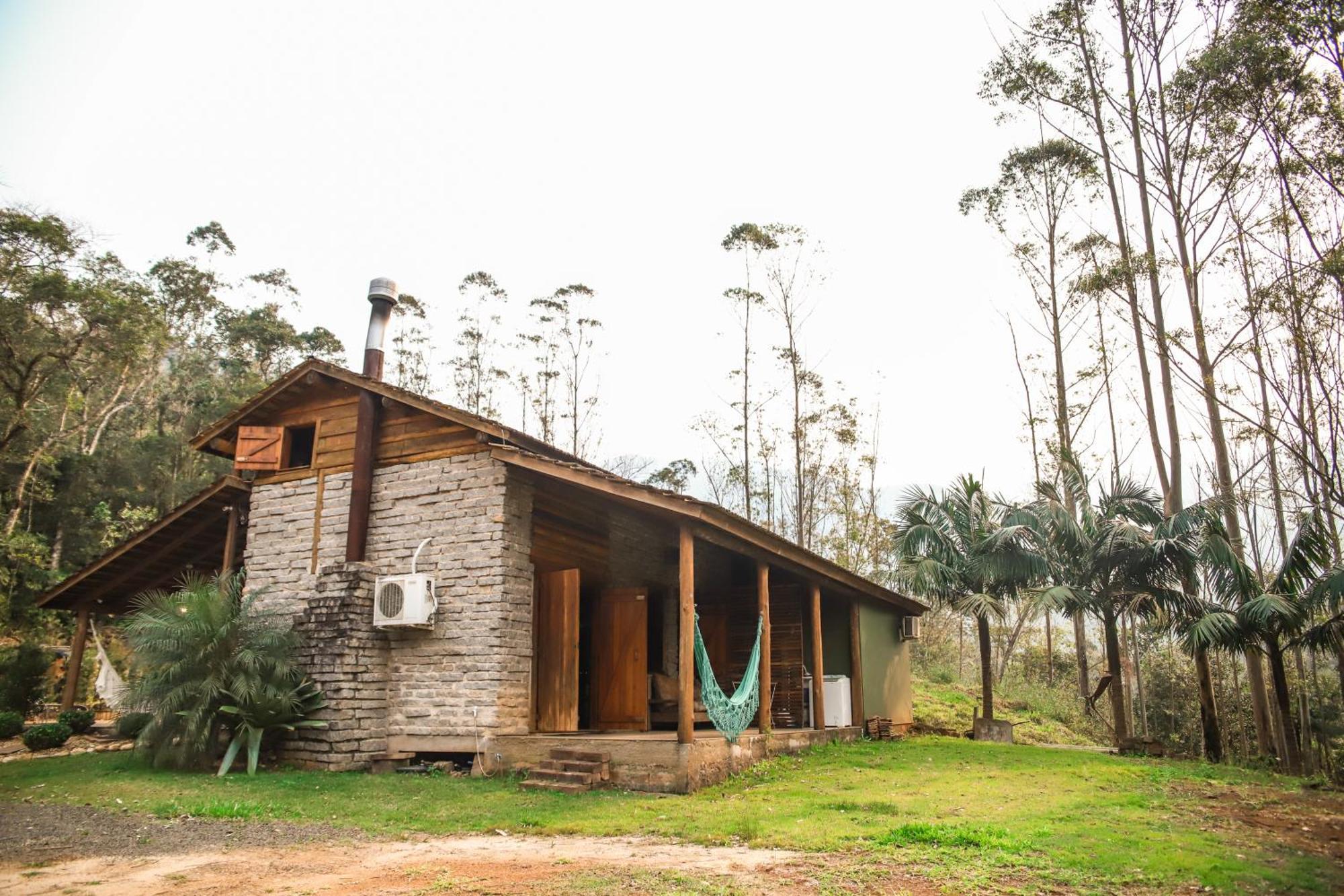 Chale Casa De Pedra, Vivenda Serra Velha, Chales De Montanha Timbe do Sul Eksteriør bilde