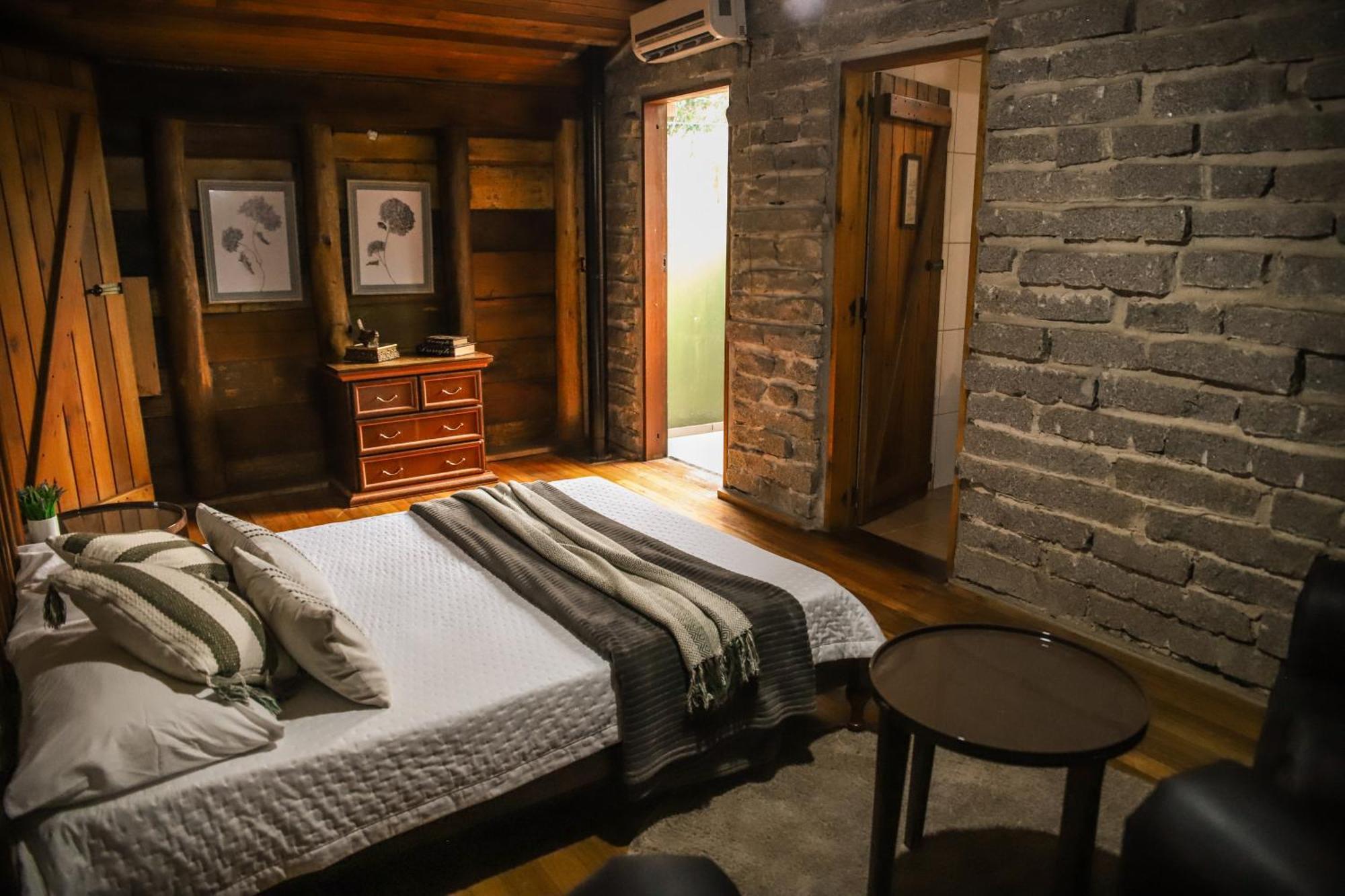Chale Casa De Pedra, Vivenda Serra Velha, Chales De Montanha Timbe do Sul Eksteriør bilde