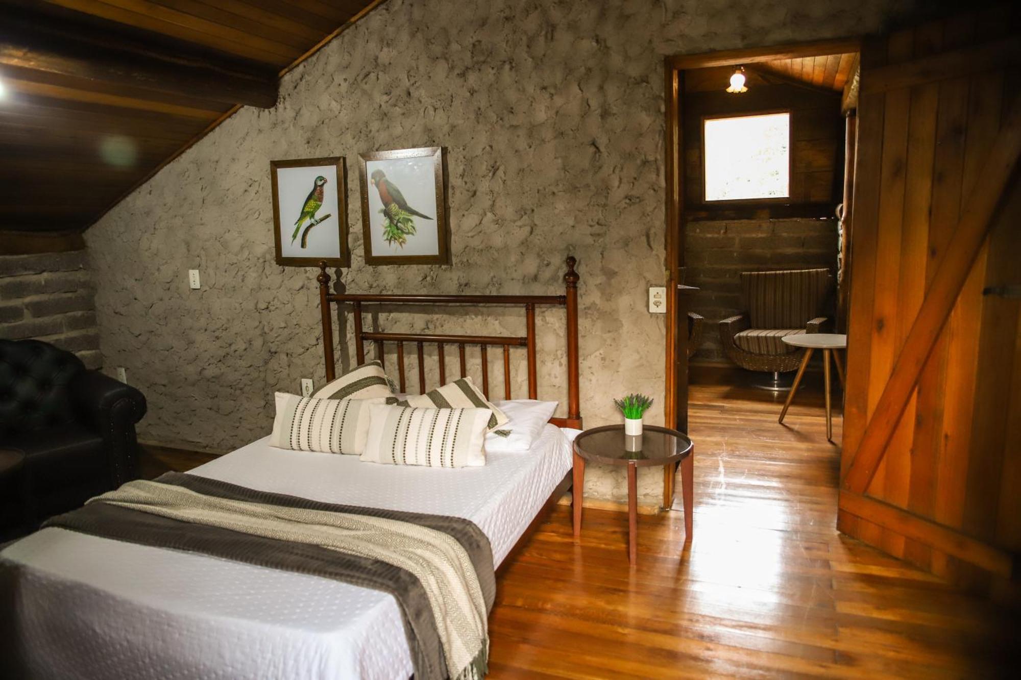Chale Casa De Pedra, Vivenda Serra Velha, Chales De Montanha Timbe do Sul Eksteriør bilde
